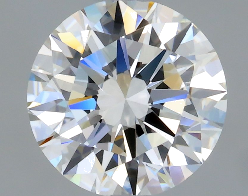 0.71 carat F-VVS1 Excellent cut Natūralus Round Deimantas (1)