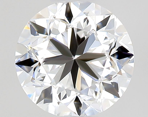 0.5 carat D-VS1 GD cut Natūralus Round Deimantas (1)