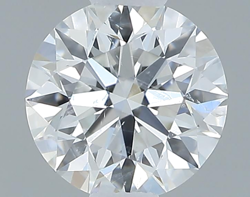 0.4 carat E-SI2 Excellent cut Natūralus Round Deimantas (1)