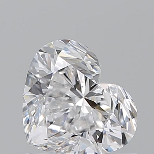 1.01 carat E-SI1 Natūralus Heart Deimantas (1)