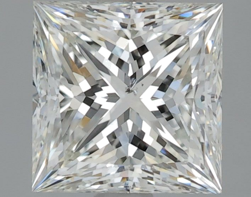 2.12 carat J-SI2 Natūralus Princess Deimantas (1)