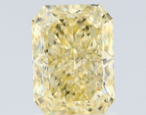 1.55 carat Fancy Yellow-VS1 Natūralus Radiant Deimantas (1)