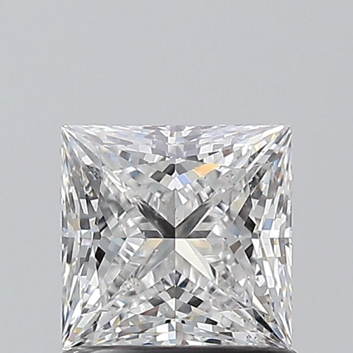 1.01 carat E-SI2 Natūralus Princess Deimantas (1)