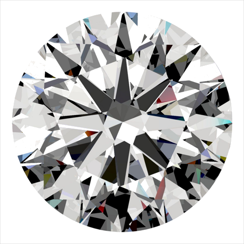 0.32 carat E-VS1 Excellent cut Natūralus Round Deimantas (1)