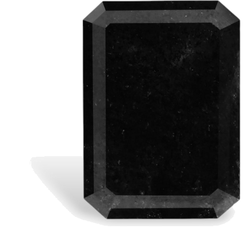 3.17 carat Fancy Black-VVS2 Natūralus Emerald Deimantas (1)