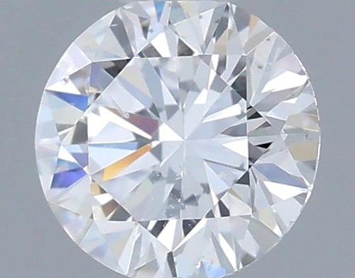 0.4 carat D-SI2 Very Good cut Natūralus Round Deimantas (1)
