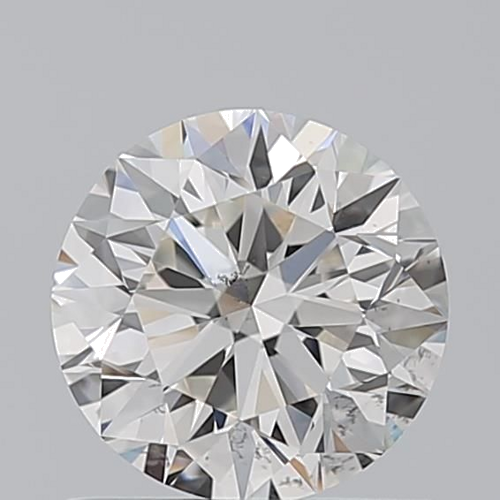 1.01 carat I-SI1 Very Good cut Natūralus Round Deimantas (1)