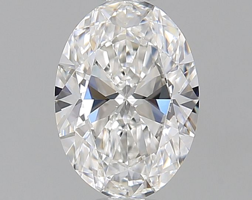 0.5 carat G-VVS2 Natūralus Oval Deimantas (1)