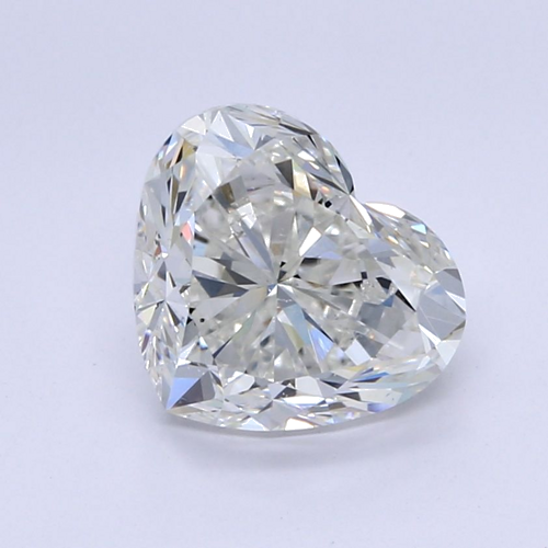 2.5 carat G-VS2 Natūralus Heart Deimantas (1)