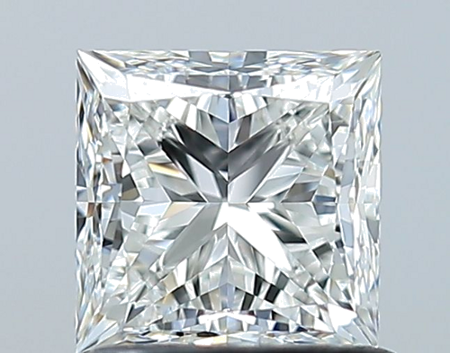1.0 carat H-VVS2 Natūralus Princess Deimantas (1)