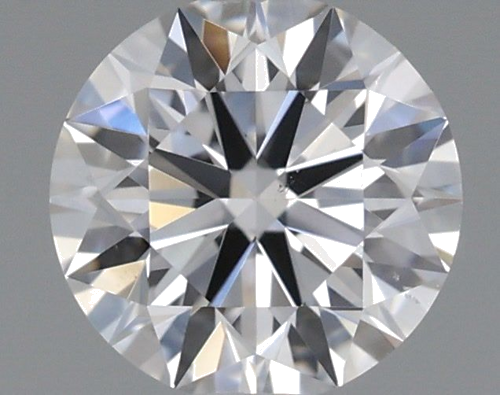 0.46 carat E-SI1 Excellent cut Natūralus Round Deimantas (1)