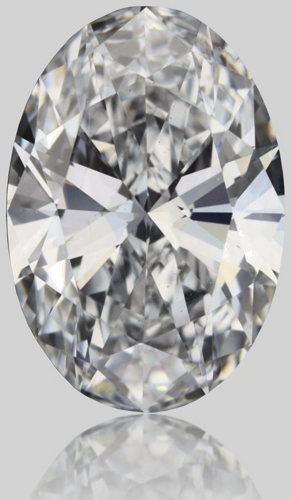 0.7 carat D-SI1 Natūralus Oval Deimantas (1)