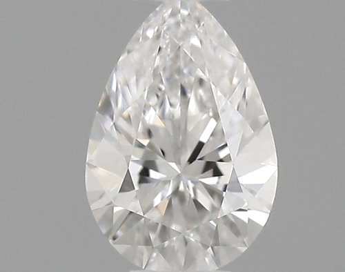 0.24 carat D-VVS2 Natūralus Pear Deimantas (1)
