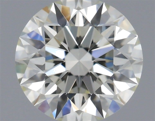 0.52 carat K-VVS2 Excellent cut Natūralus Round Deimantas (1)