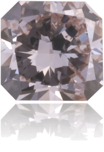 0.55 carat Fancy Pinkish Brown-VS2 Natūralus Radiant Deimantas (1)