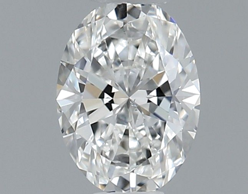 0.31 carat F-SI1 Natūralus Oval Deimantas (1)