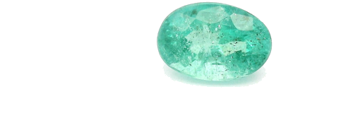 0.53 carat GREEN Oval Smaragdas (1)