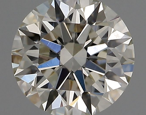 0.51 carat I-VS1 Excellent cut Natūralus Round Deimantas (1)