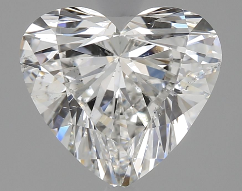 2.06 carat F-SI2 Natūralus Heart Deimantas (1)