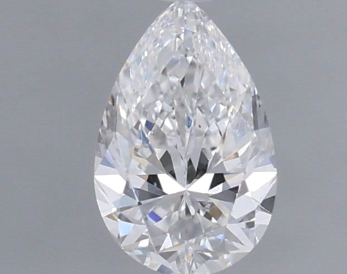 0.38 carat D-SI1 Natūralus Pear Deimantas (1)