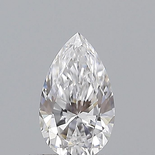 0.51 carat D-VS1 Natūralus Pear Deimantas (1)