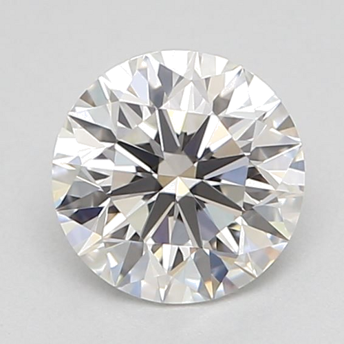 0.44 carat F-VVS1 Excellent cut Natūralus Round Deimantas (1)