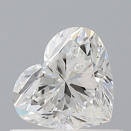 0.52 carat G-IF Natūralus Heart Deimantas (1)