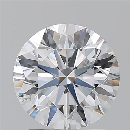 2.01 carat E-SI2 Excellent cut Natūralus Round Deimantas (1)