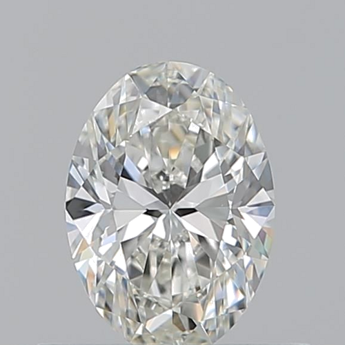 0.51 carat H-VVS1 Natūralus Oval Deimantas (1)