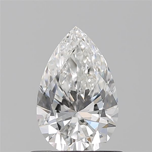 0.72 carat F-VS1 Natūralus Pear Deimantas (1)