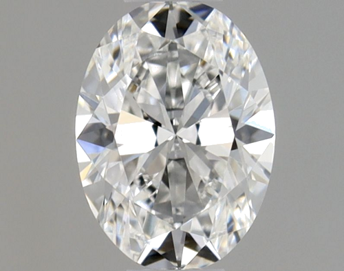 0.4 carat F-VVS1 Natūralus Oval Deimantas (1)