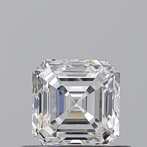 0.52 carat G-VS2 Natūralus Asscher Deimantas (1)