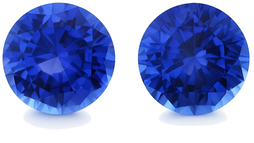 4.15 carat BLUE Round Safyras (1)
