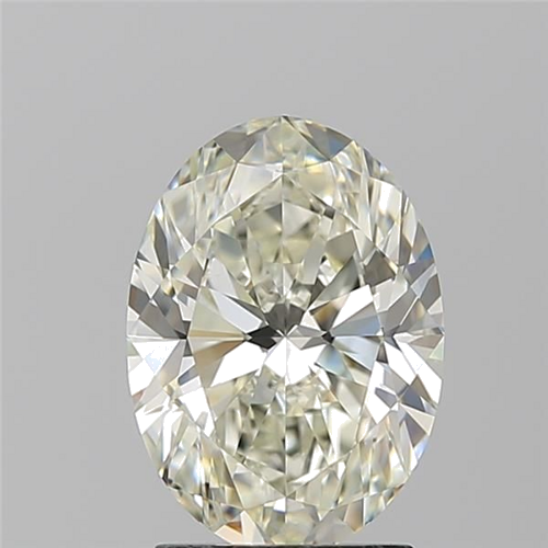 2.2 carat K-SI1 Natūralus Oval Deimantas (1)