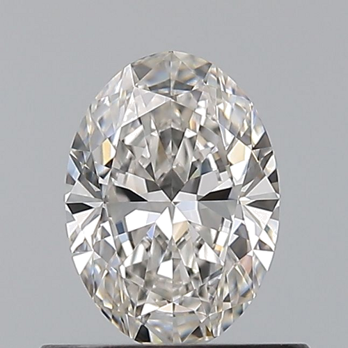 0.54 carat H-VVS1 Natūralus Oval Deimantas (1)