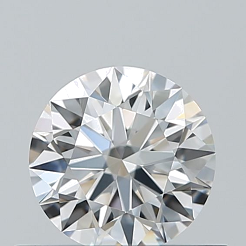 0.5 carat D-VVS2 Excellent cut Natūralus Round Deimantas (1)