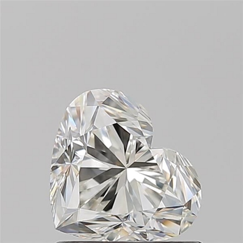 1.01 carat J-VVS1 Natūralus Heart Deimantas (1)