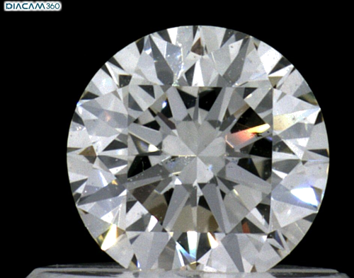 0.5 carat H-VS2 Excellent cut Natūralus Round Deimantas (1)