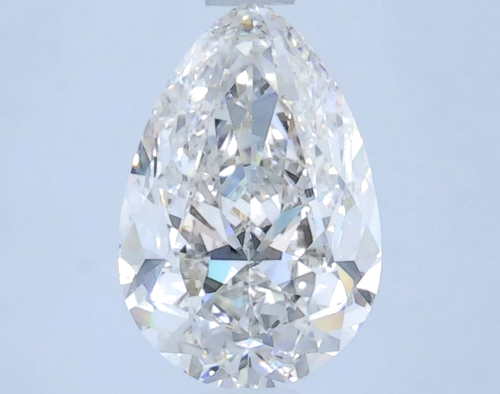 1.5 carat I-SI1 Natūralus Pear Deimantas (1)