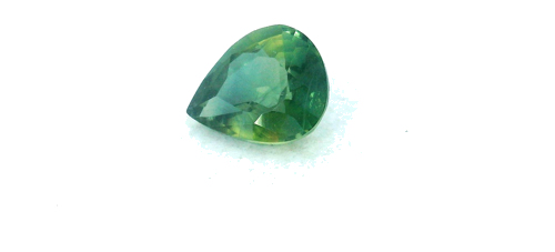 0.59 carat GREEN Pear Safyras (1)