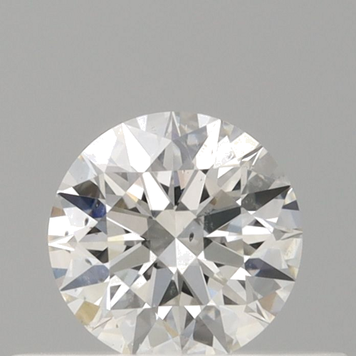 0.32 carat F-SI2 Excellent cut Natūralus Round Deimantas (1)