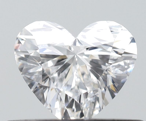 0.34 carat D-VVS2 Natūralus Heart Deimantas (1)