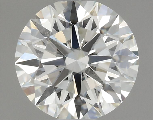 0.52 carat I-SI2 Excellent cut Natūralus Round Deimantas (1)