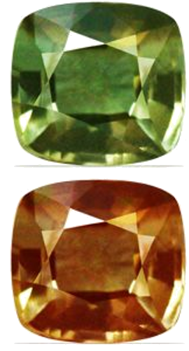 0.3 carat GREEN Cushion Alexandrite (1)