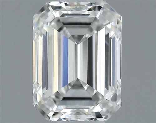 0.41 carat F-VVS1 Natūralus Emerald Deimantas (1)