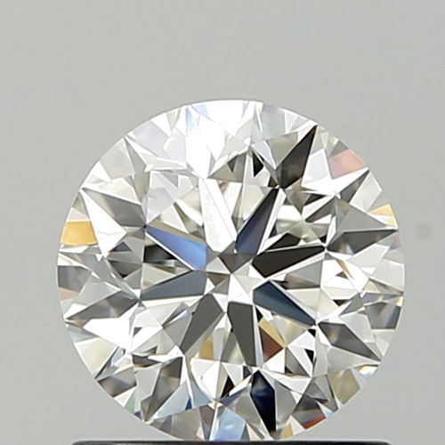 1.01 carat H-VVS1 Very Good cut Natūralus Round Deimantas (1)