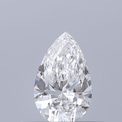0.33 carat D-VVS1 Natūralus Pear Deimantas (1)