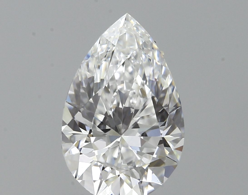 0.7 carat D-VS1 Natūralus Pear Deimantas (1)