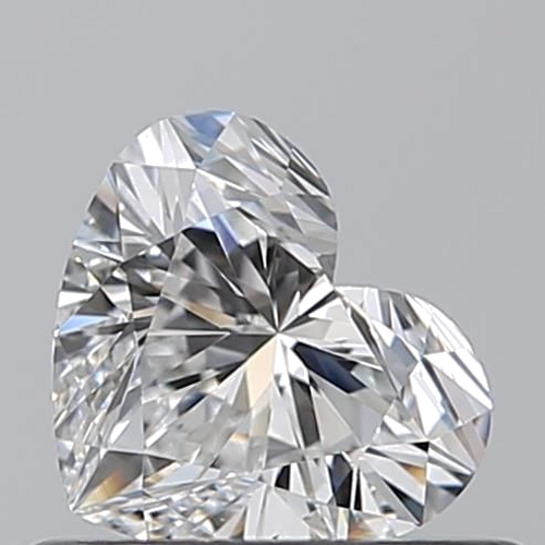 0.51 carat E-IF Natūralus Heart Deimantas (1)