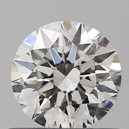0.53 carat G-SI1 Excellent cut Natūralus Round Deimantas (1)